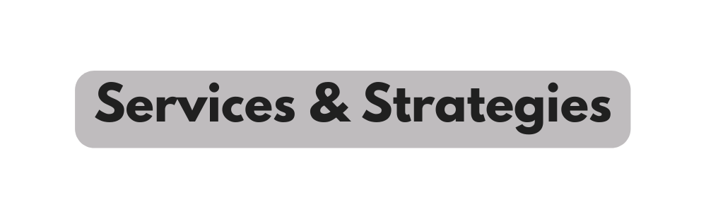 Services Strategies